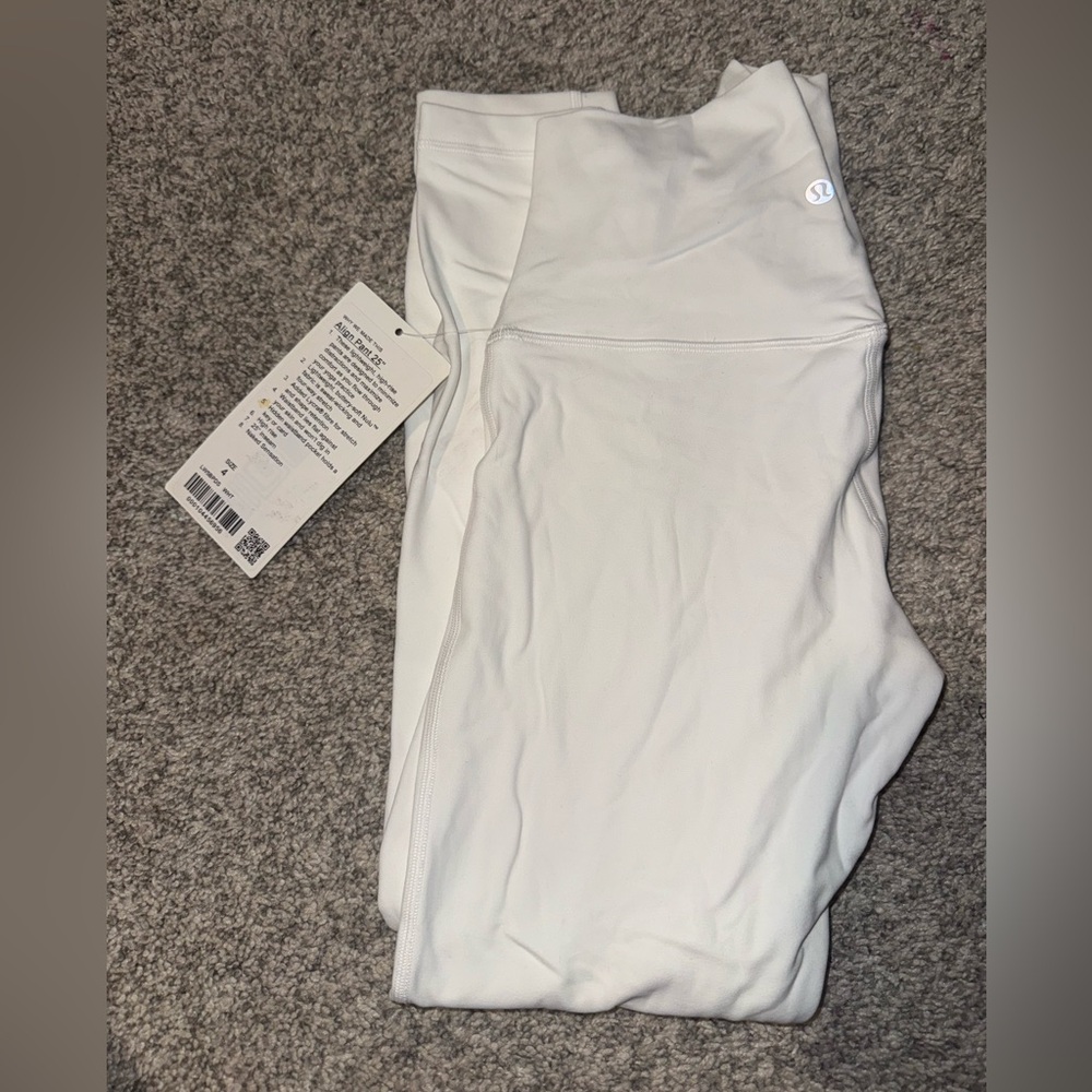 lululemon athletica White Leggings align pant sz 4